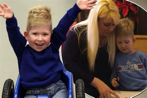 Viewers in awe as boy with 'no brain' defies odds to attend school